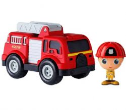 FLEK - CAMION DE POMPIER AVEC FIGURINE SAM